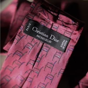 Christian Dior Monsieur Chairs Tie